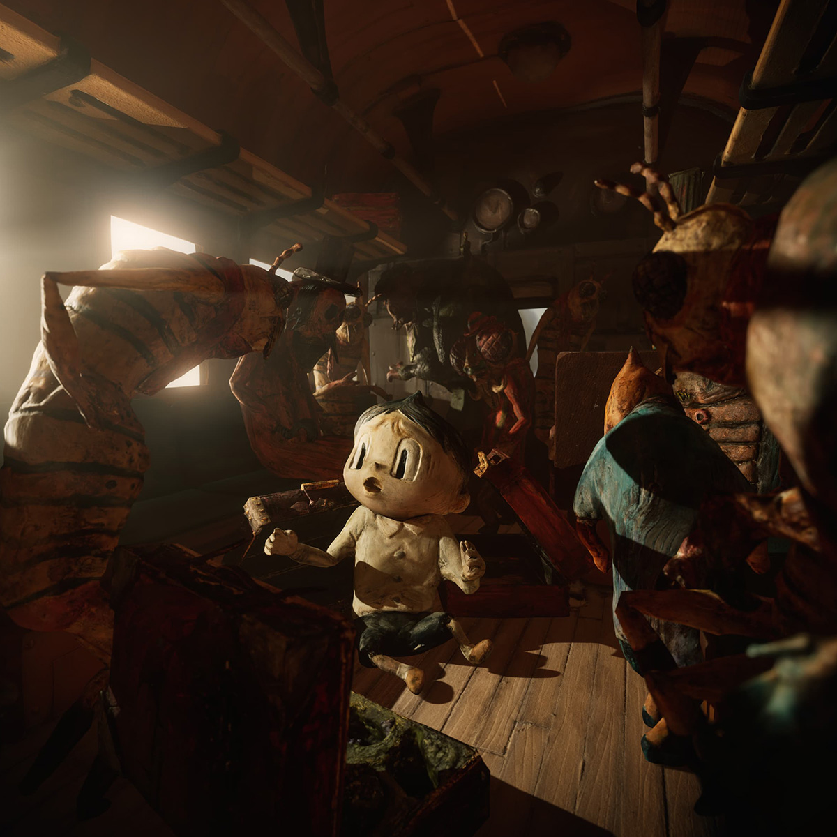 小男孩追尋神秘的紅尾巴，在充滿奇幻想像力的旅程中，發現自我與成長的生命力量