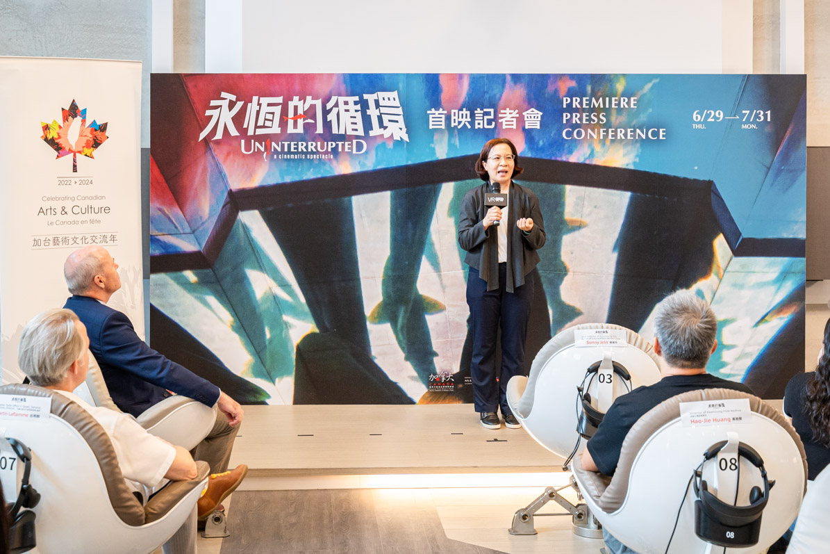 高雄市文化局副局長簡美玲期盼未來高雄與加拿大將持續透過藝術與文化交流,深化並開拓更多雙邊藝文合作。