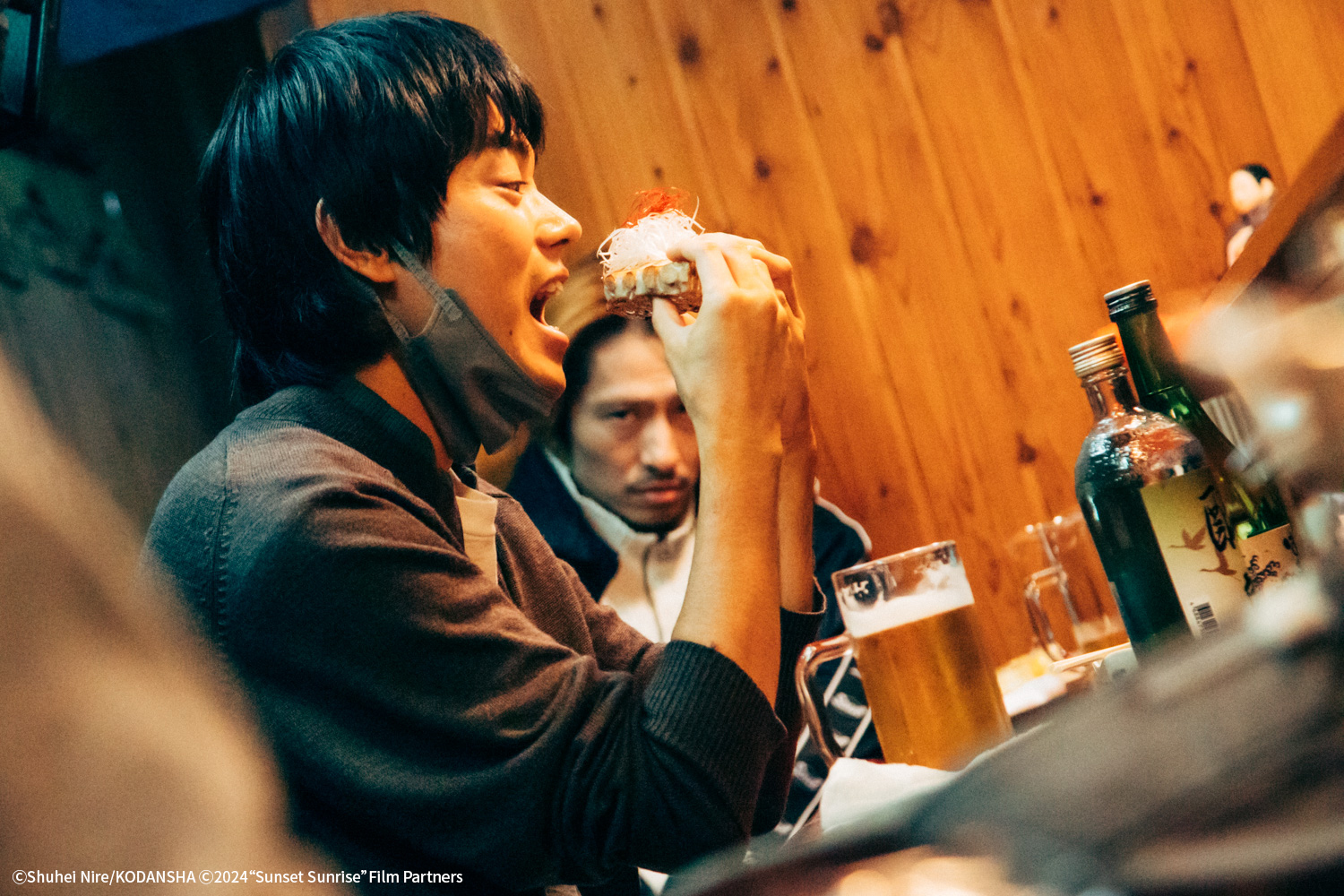 海岸村的日出日落 Sunset Sunrise