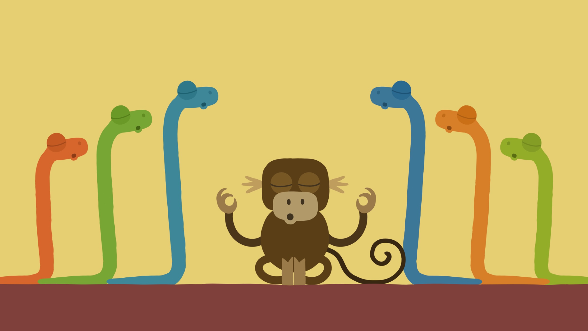 12月|長短腳電影院—可愛超能力-動物哇哈哈系列