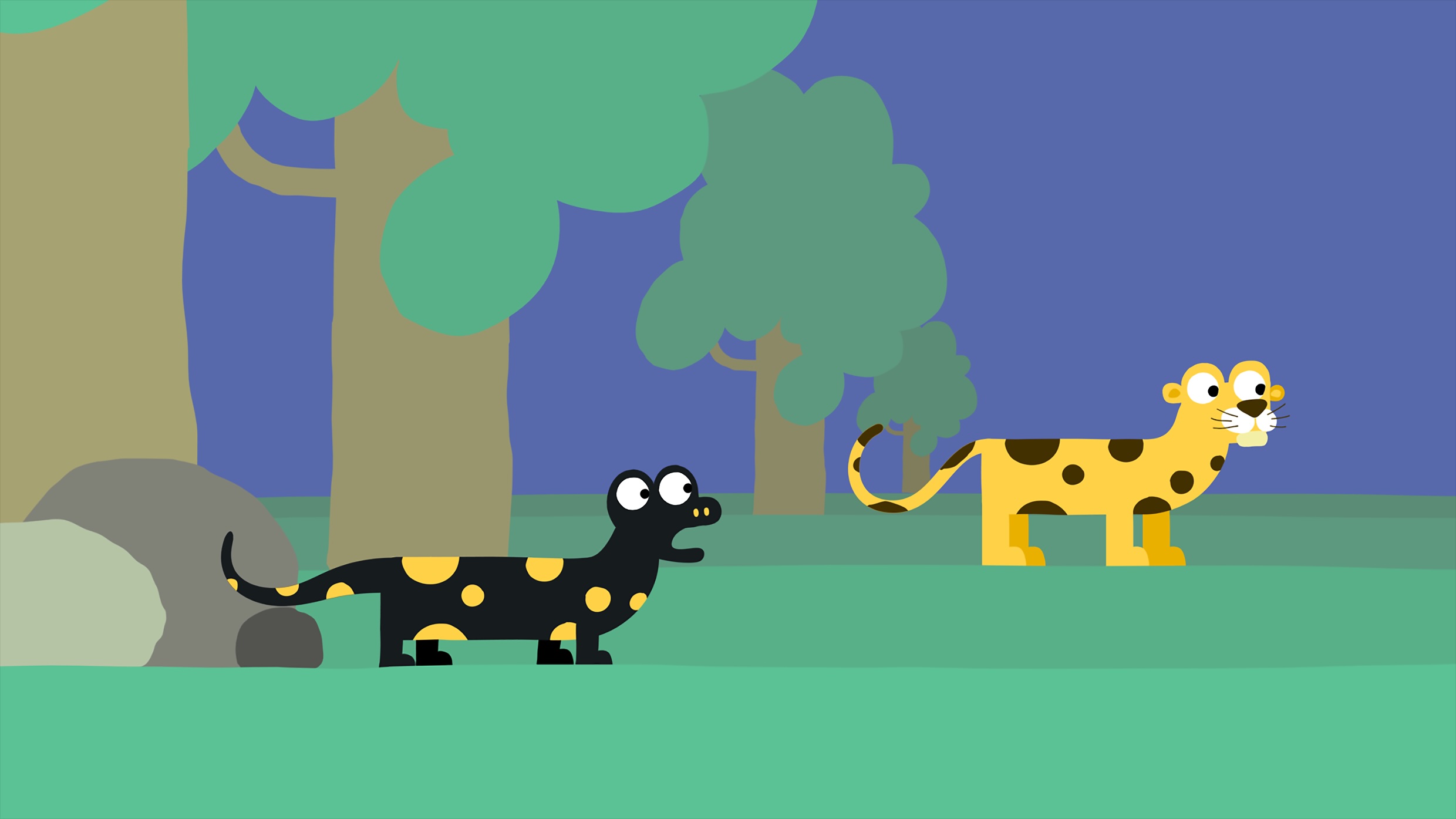 12月|長短腳電影院—可愛超能力-動物哇哈哈系列