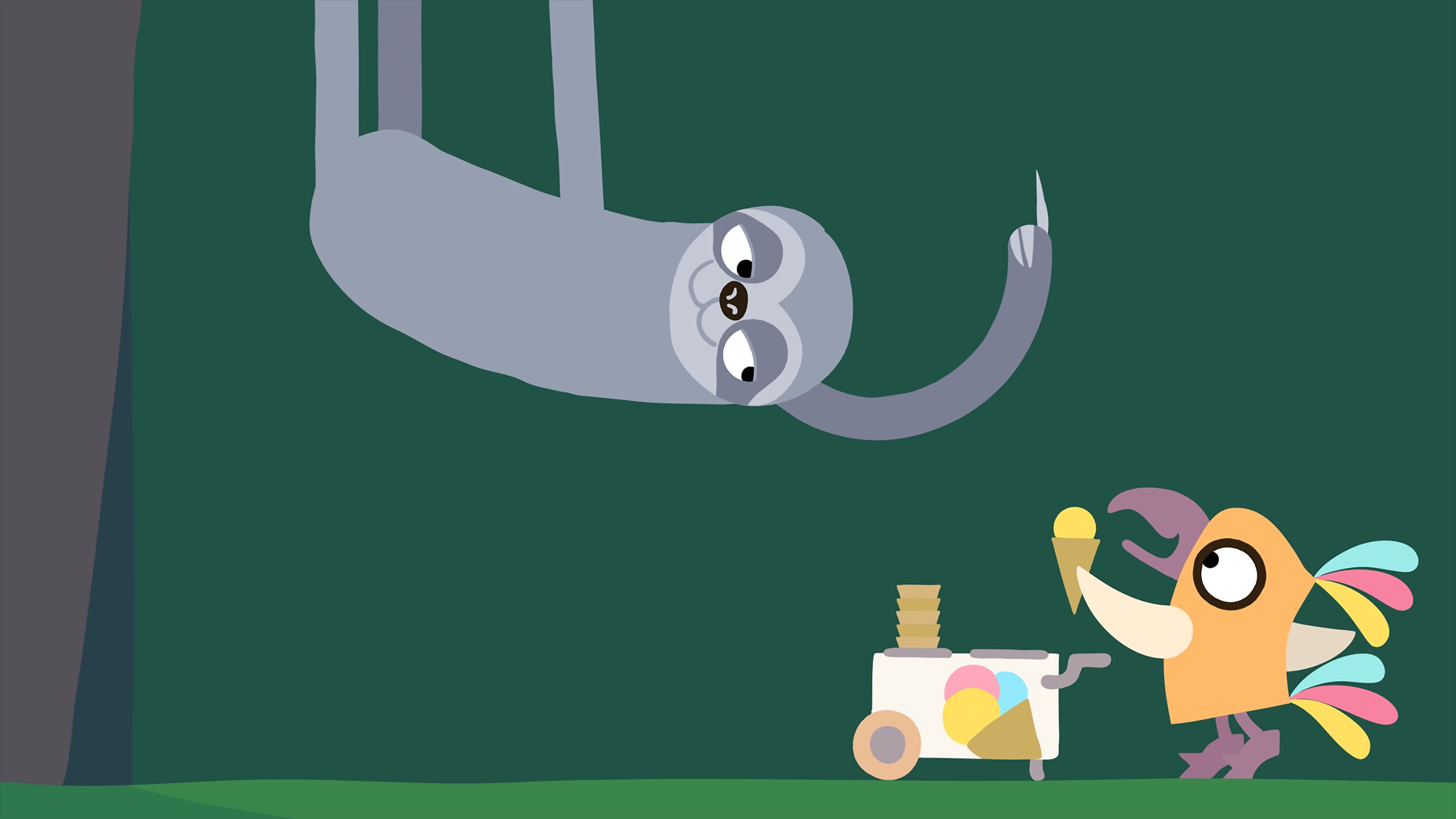 12月|長短腳電影院—可愛超能力-動物哇哈哈系列